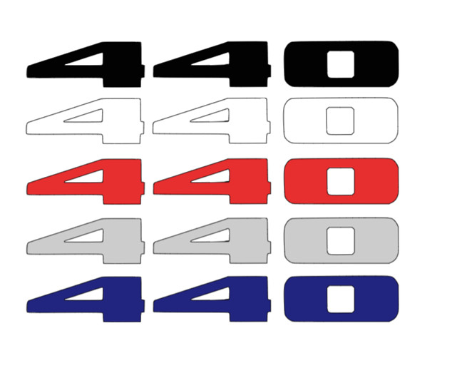 Custom 440 Automotive Decal Set – Universal Fit