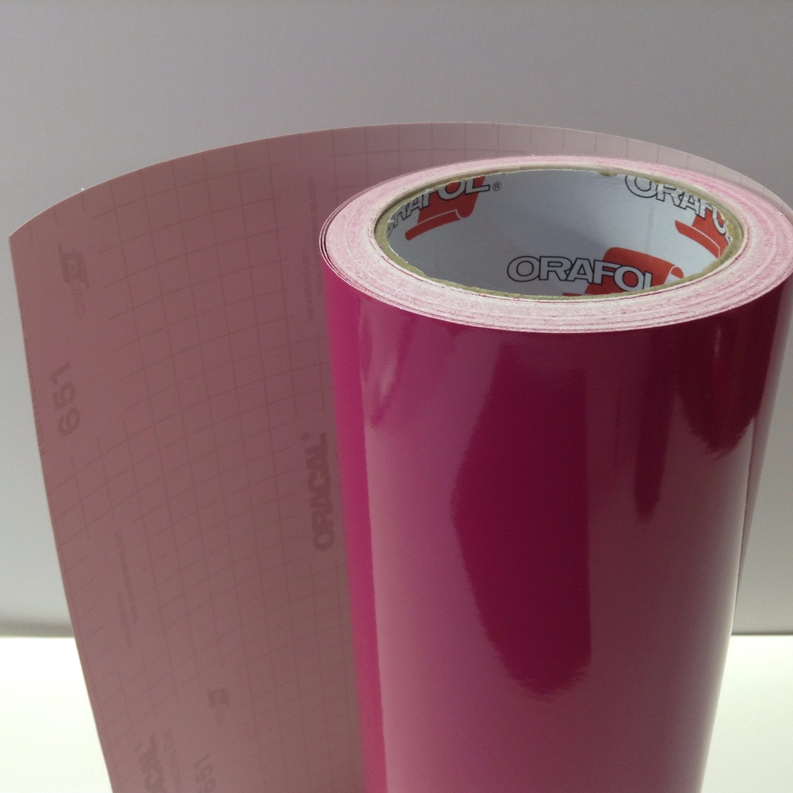 Oracal 651, 1 Roll 12″ x 10 ft.Pink #041 Vinyl for Craft,Sign,Cutter