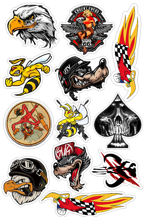 100 + Racing Decals Stickers Drag Race Nascar High Quality Vinyl FREE Shipping