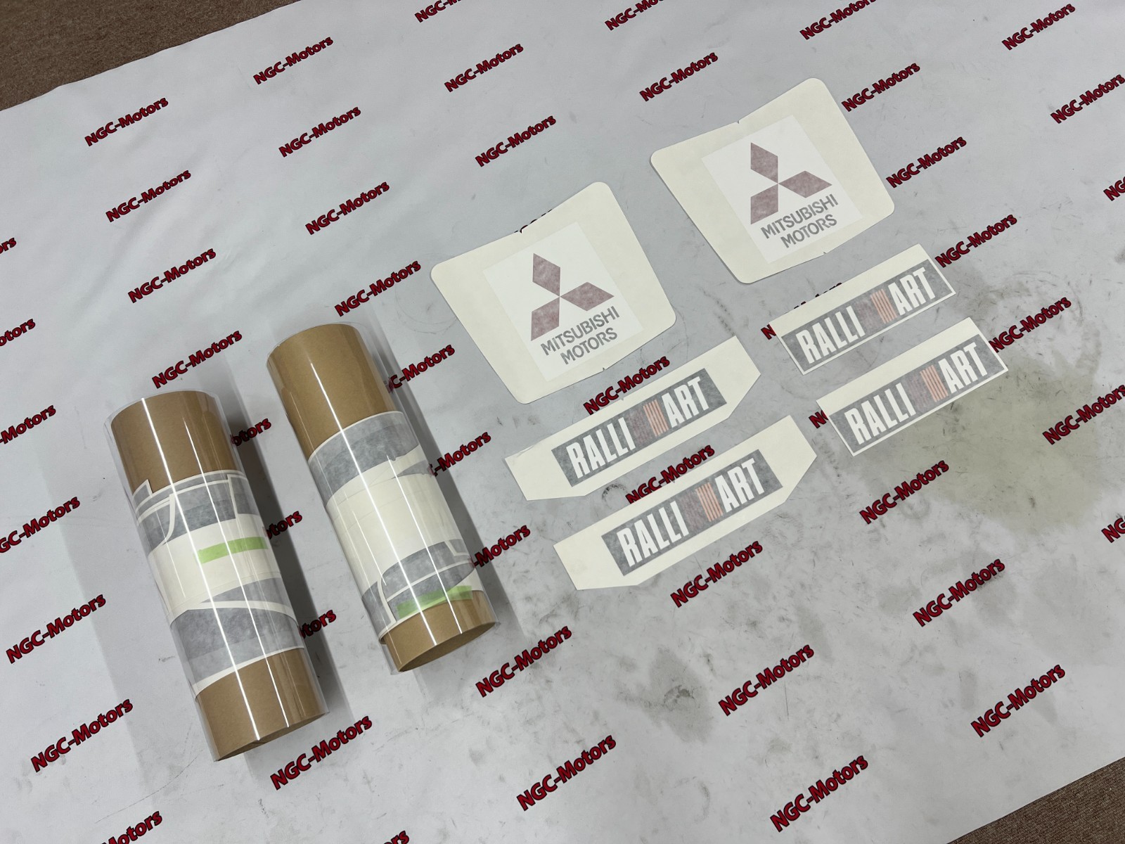 EvoⅥ Tommi Makinen Decal Set #Mitsubishi genuine OEM CP9A EVO6 Ralliart