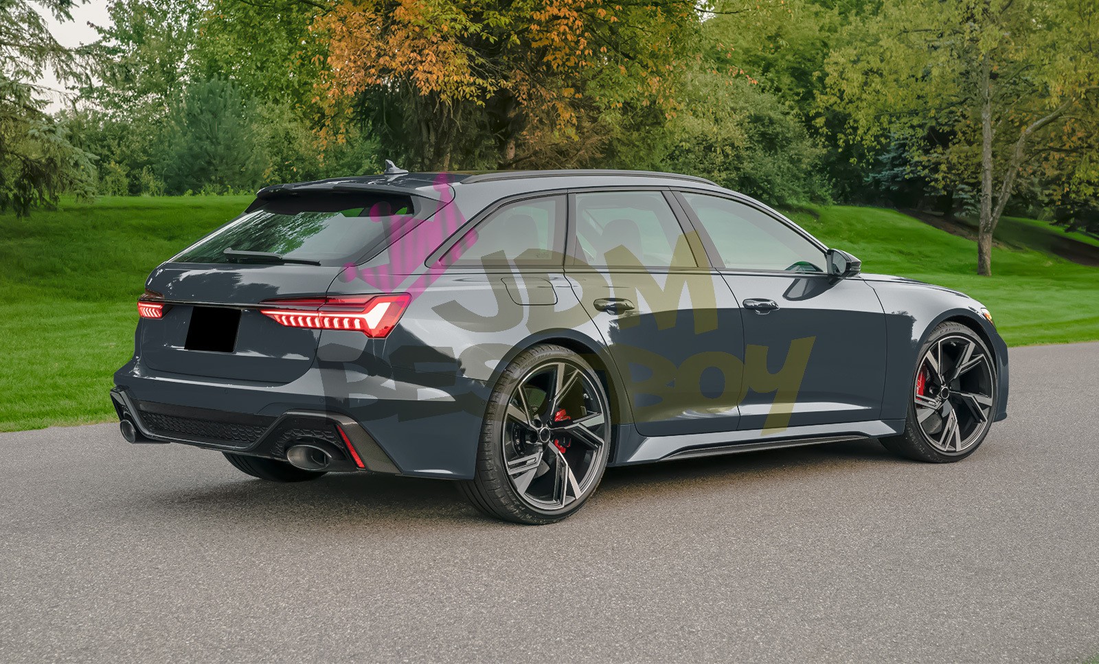 3FTx5FT PPF Paint Protection Film Gloss Midnight Gray Invisible Scratches Shield