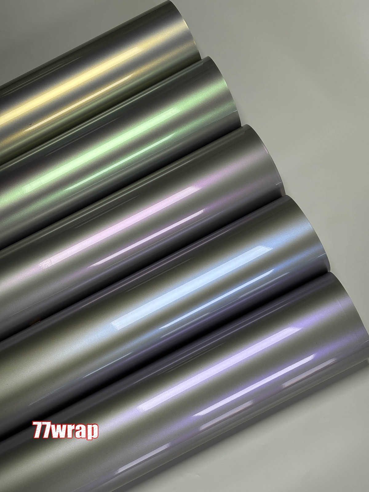 Silver Magic Tech Satin Matte Glossy Metallic Car Vinyl Wrap Hood Sticker PET US