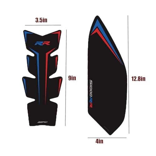 For BMW S1000RR 2019-2024 Motorcycle Fuel Tank Decal Anti-Scratch Pad Stickers