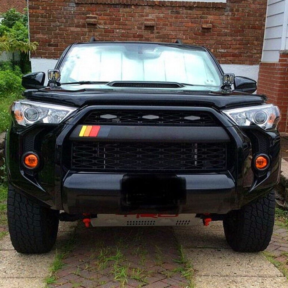 13-Inch Style Neo Four-Wave Stripe Retro Decal Sticker For etc Toyota/Lexus,