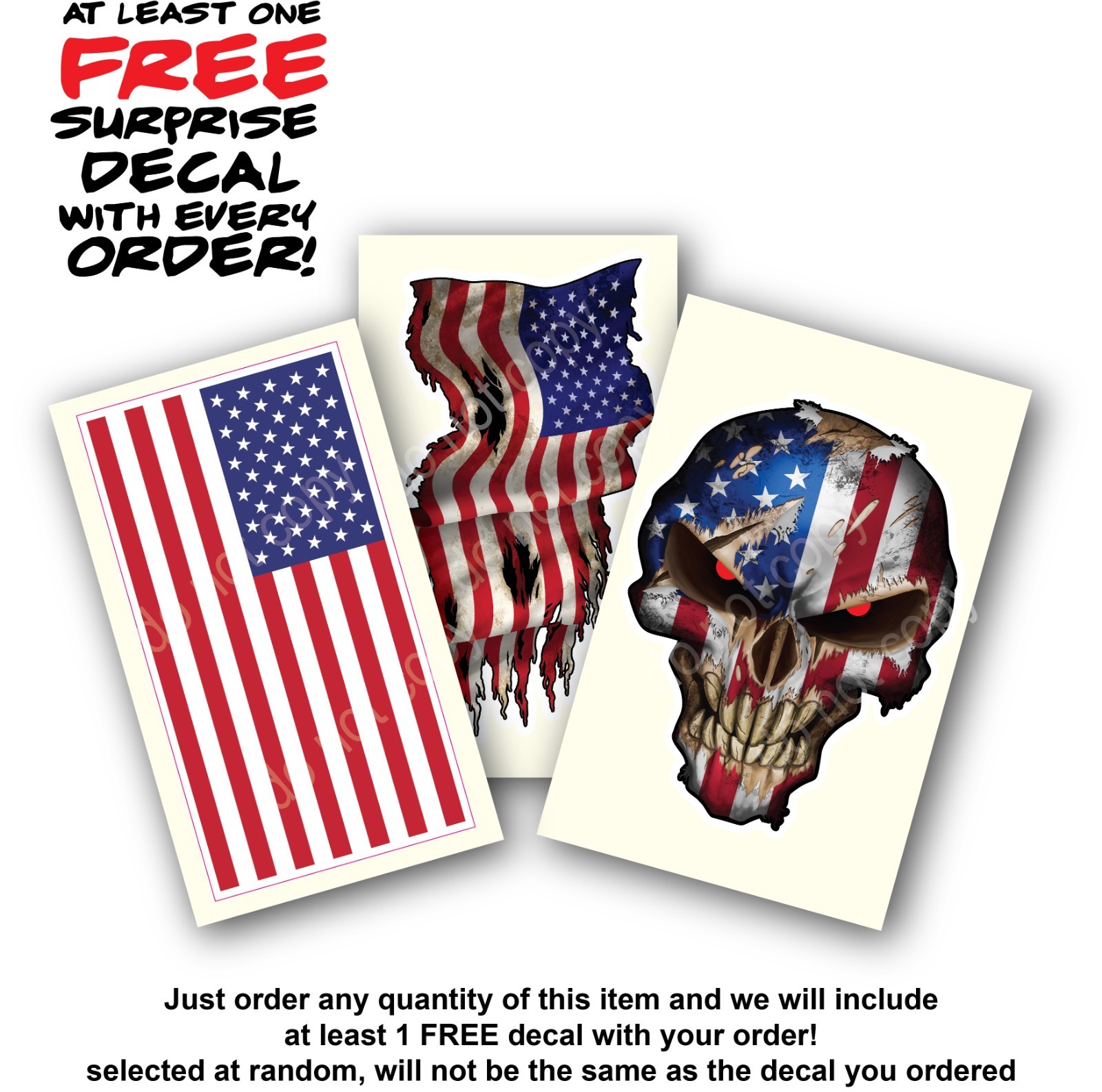 American Flag Skull Decal Sticker Car Truck Window Bumper Vinyl First Responder