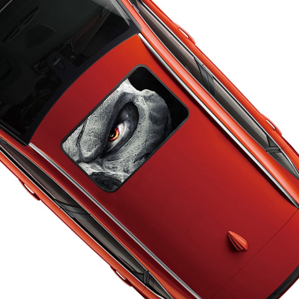 Vehicles Sunroof Window Vinyl Film Glass Sticker Decals PVC Car Cover Wrap Cute