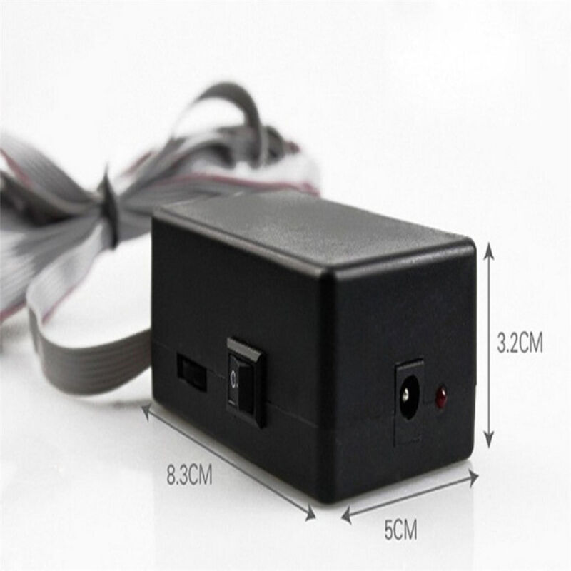 12V Car Music Rhythm Sticker LED Flash Light Sound Activated Equalizer Universal