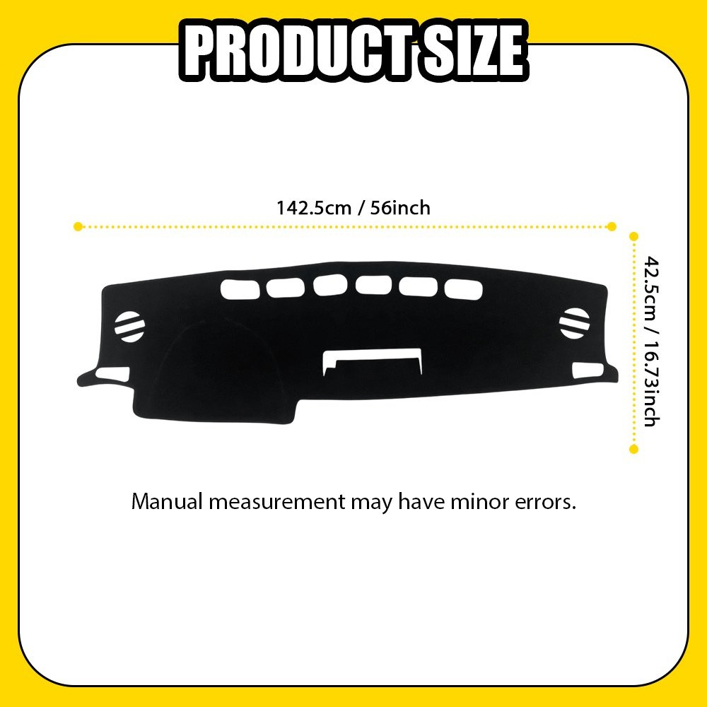 Car Dashboard Cover Mat Pad For Toyota RAV4 2013-2018 Sunshield Non-slip 1-5X