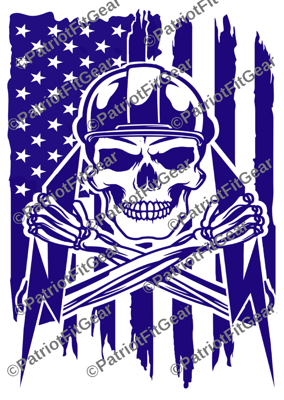 Lineman,Electrician,Line Work,Linemen,Skull,American Flag,Custom Vinyl Decal