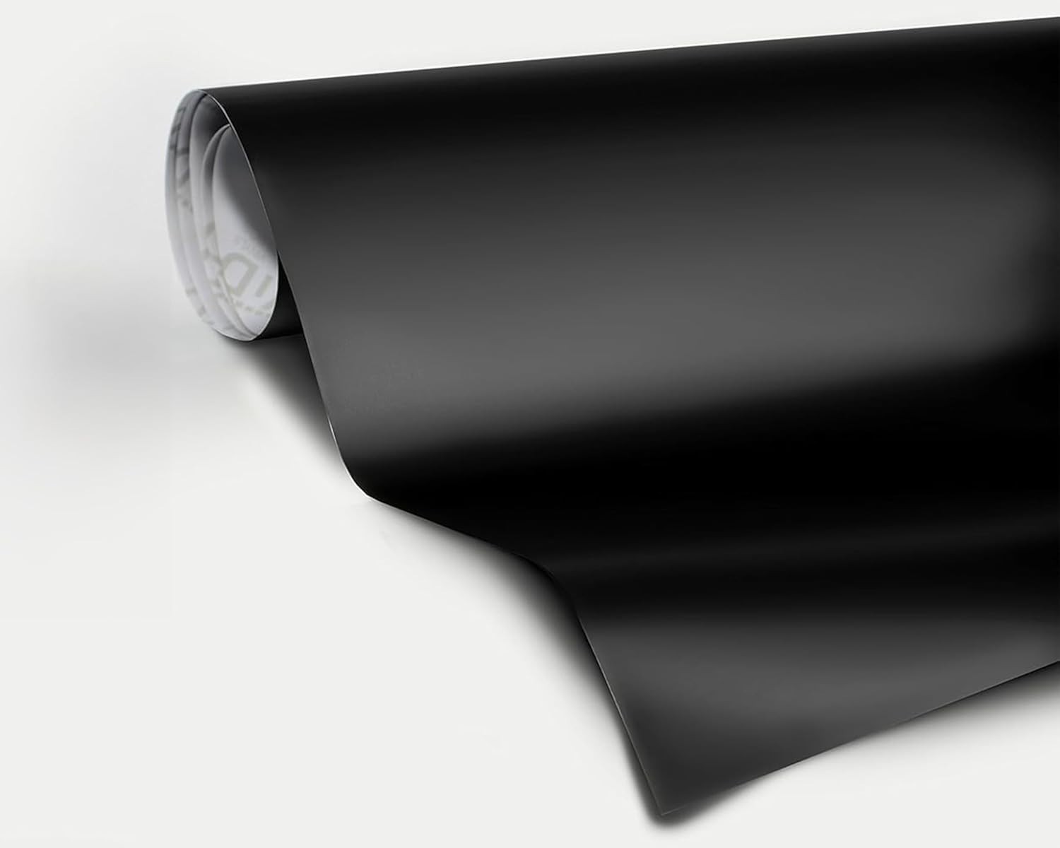 60 Inch x 1ft Matte Black Car Wrap Vinyl with Air Release Technology