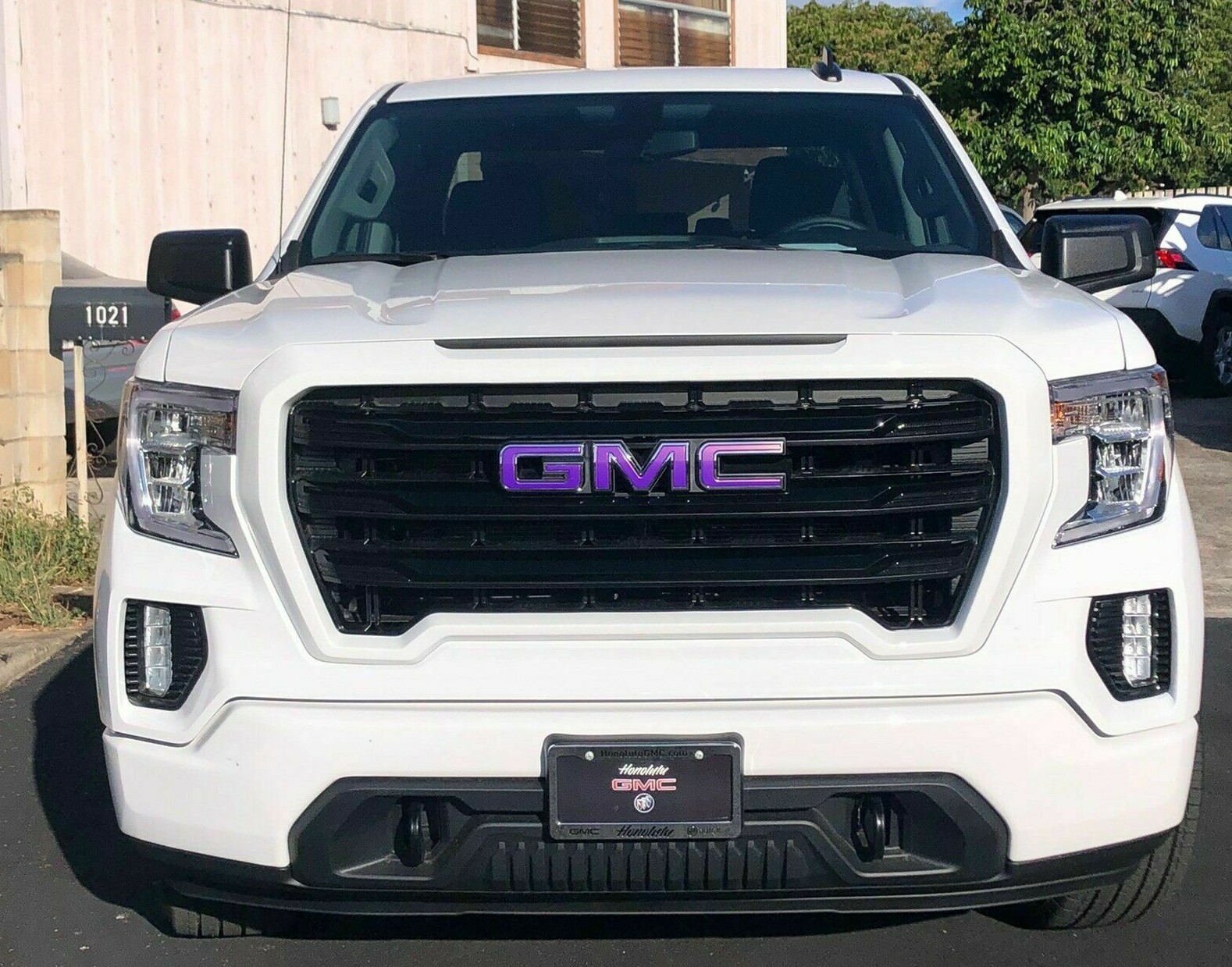 Precut DECALS for 2021 2022 2023 2024 GMC Yukon Emblem Overlay Set