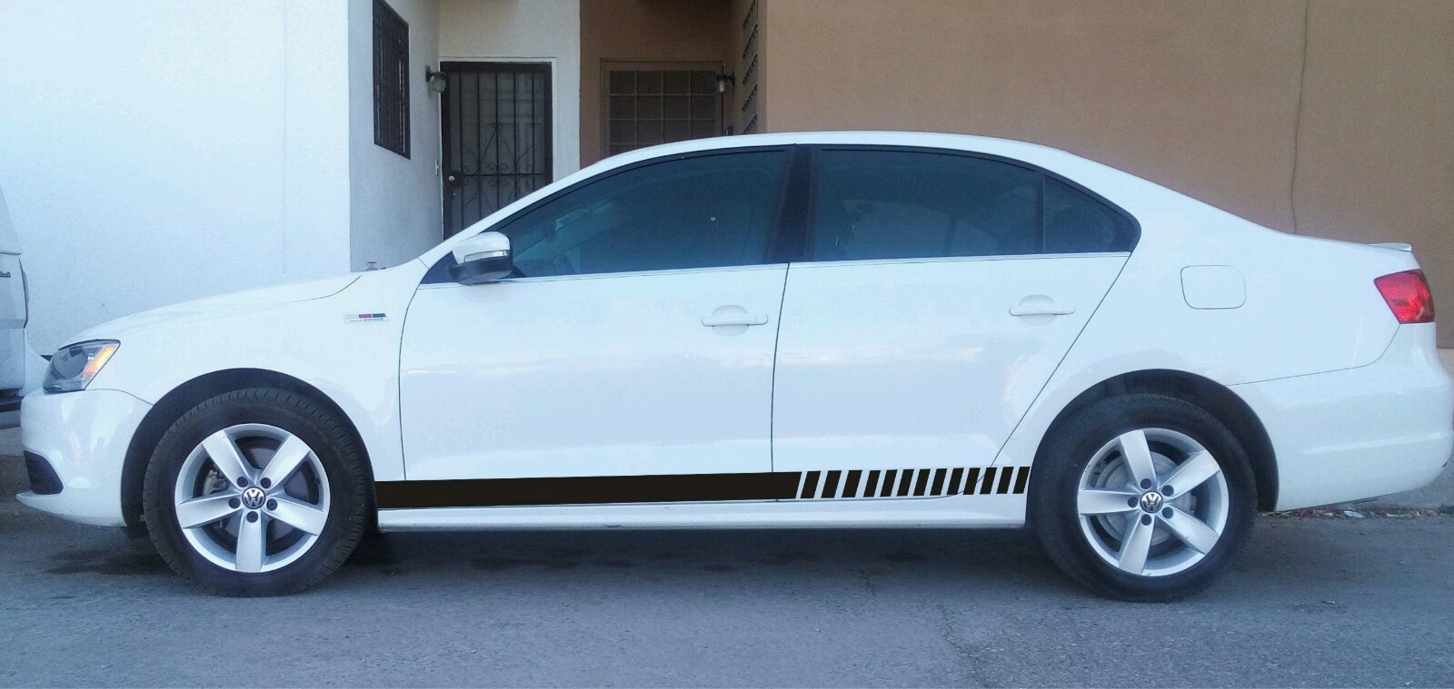 Rocker Panel Vinyl Graphics Decals Side Stripes Fits Volkswagen Jetta Beetle
