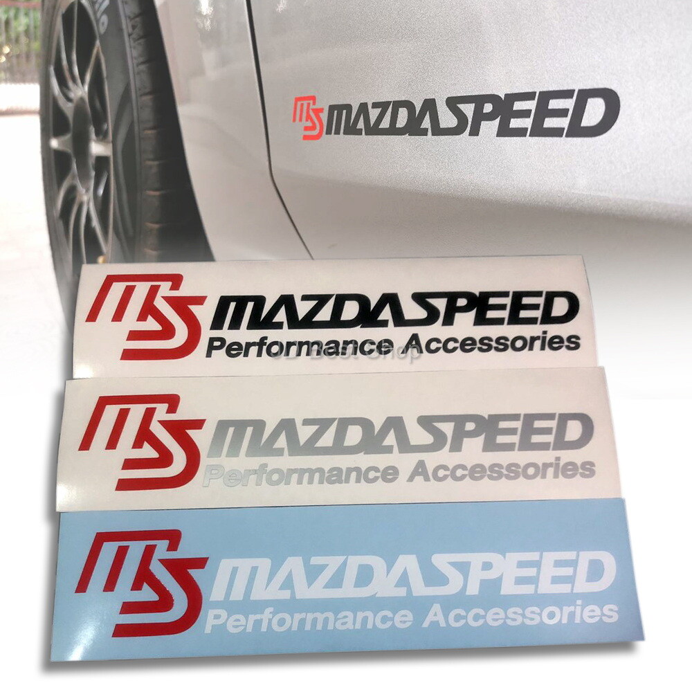 Sticker Diecut Vinyl Mazda Speed Racing Skyactive All Models JDM Style Jap 18cm.
