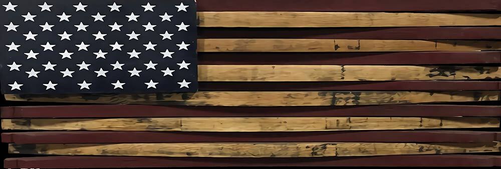 American Flag Pick Up Truck SUV Rear Back Window Graphics Decal Wrap Tint