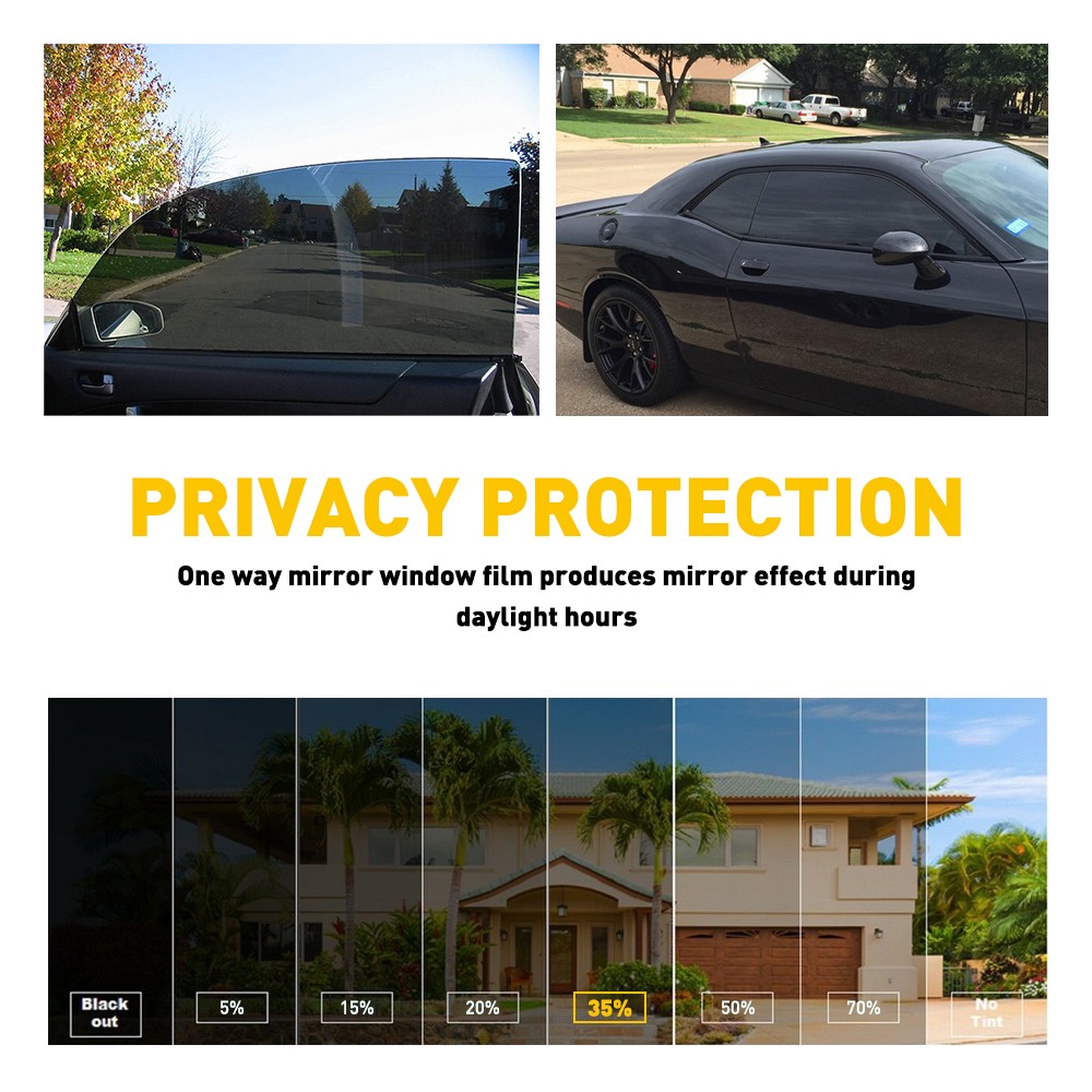 3M Uncut Window Tint 35% Roll Film 20″ 10’ft Feet Home Office Glass VLT 1-10PCS