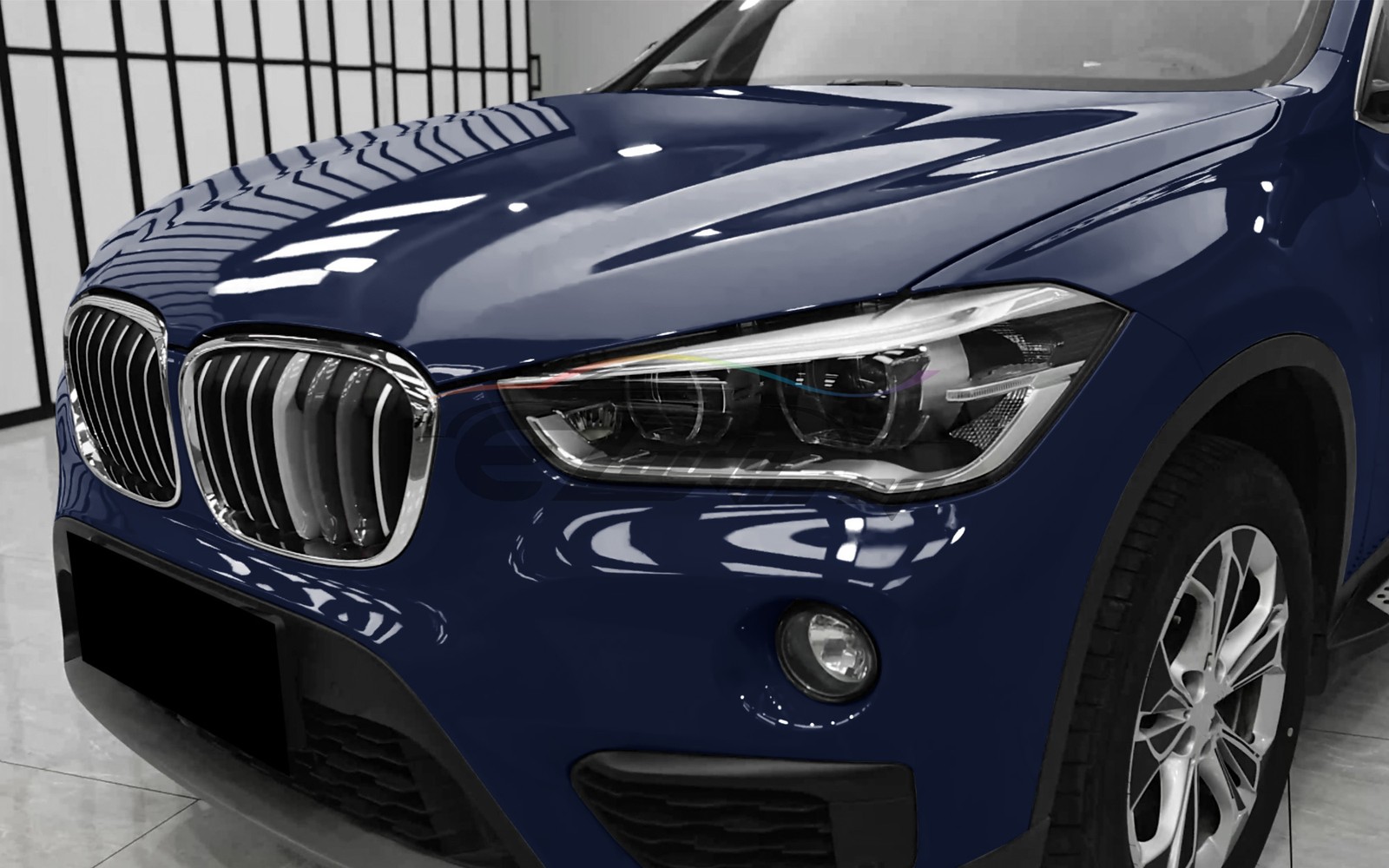 TPU Color Gloss Midnight Blue PPF Paint Protection Film Dry Wet Apply Vinyl Wrap