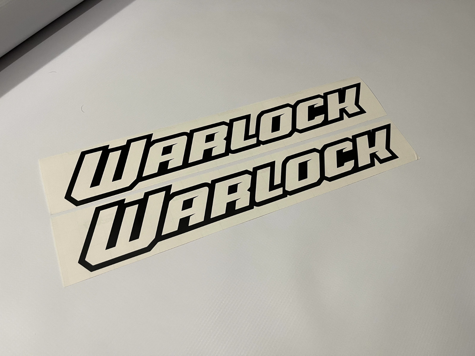 DODGE RAM 1500 WARLOCK Bed Decals stickers (set of 2) pick up truck 5 colors