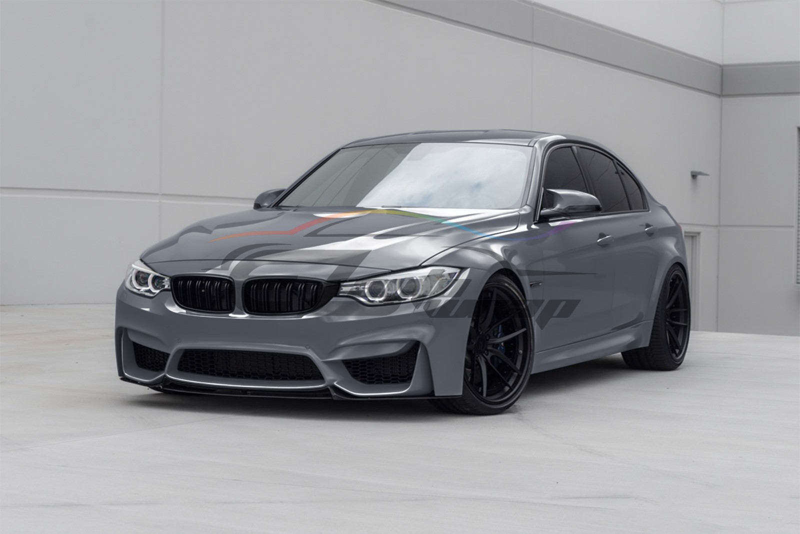 1FTx5FT PPF Paint Protection Film Gloss Gunmetal Gray Invisible Scratches Shield