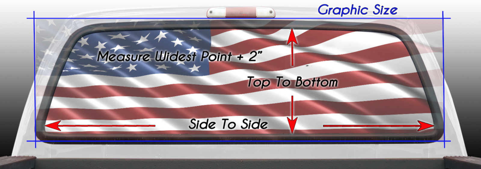 Chiefs Rear Window Perforated Graphic Decal Sticker Trucks Campers Cars SUV