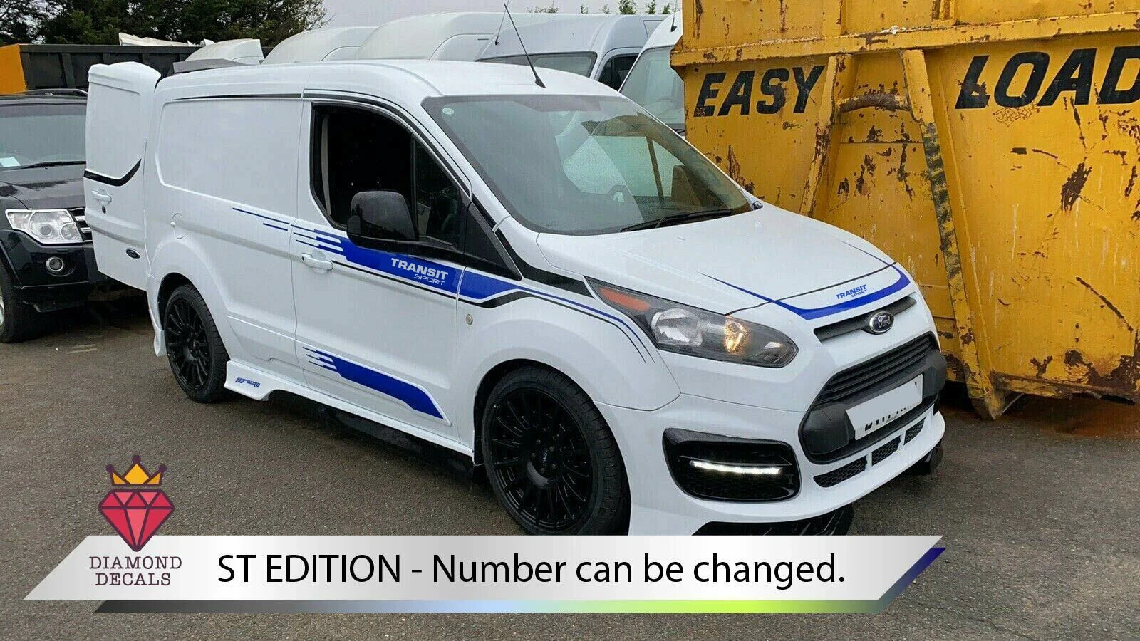 Ford Transit Connect Full M Sport Graphics Kit Decals Stickers RS Edition