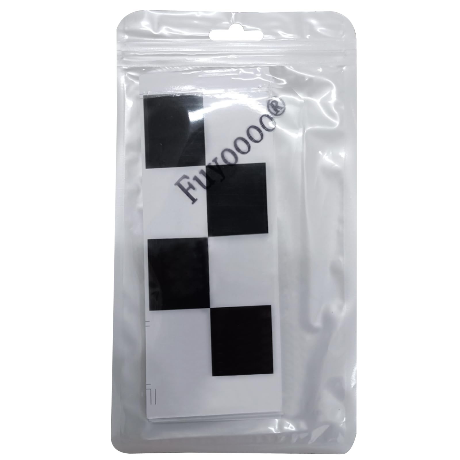 Fuyoooo 10 Pieces Backup Assist Trailer Stickers Decals Black White