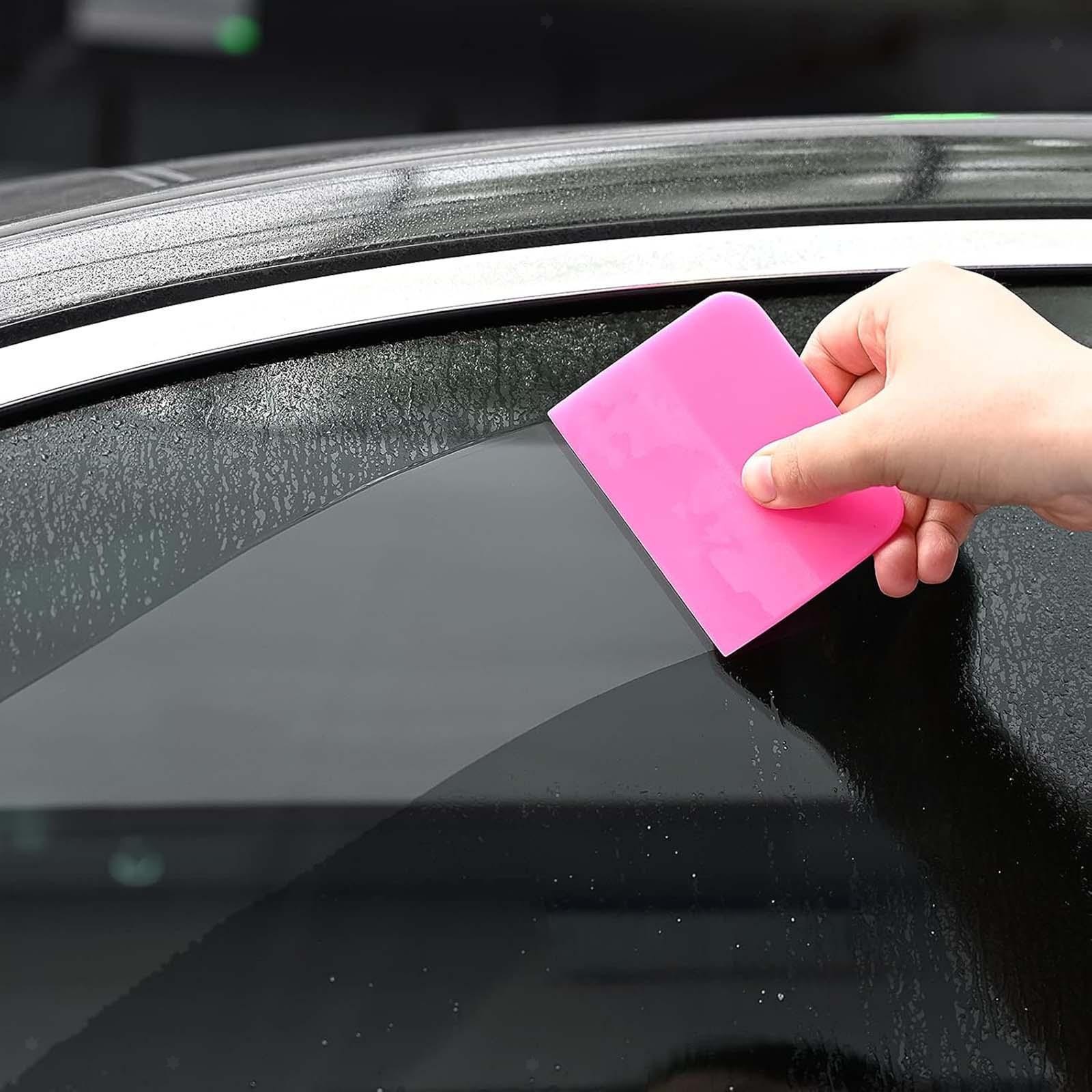 Set of 3 Rubber Squeegees for Car Tint Film And Window Applications