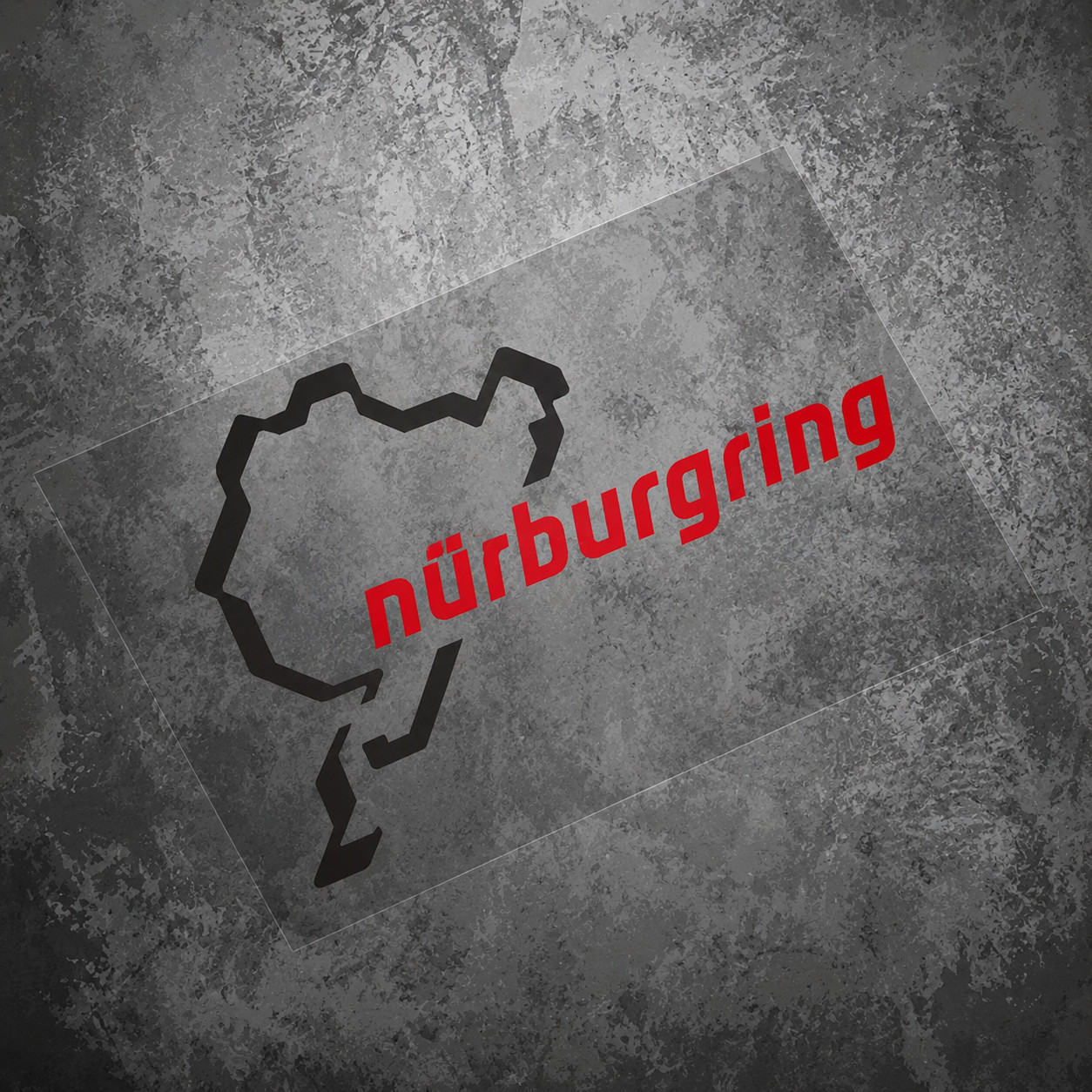 Nurburgring Germany Race Track Euro Decal Sticker Vinyl Car Window Laptop Garage