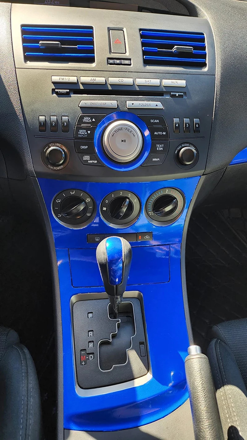 Premium Super Gloss Metallic Blue Vinyl Film Wrap Sticker Decal Air Bubble Free