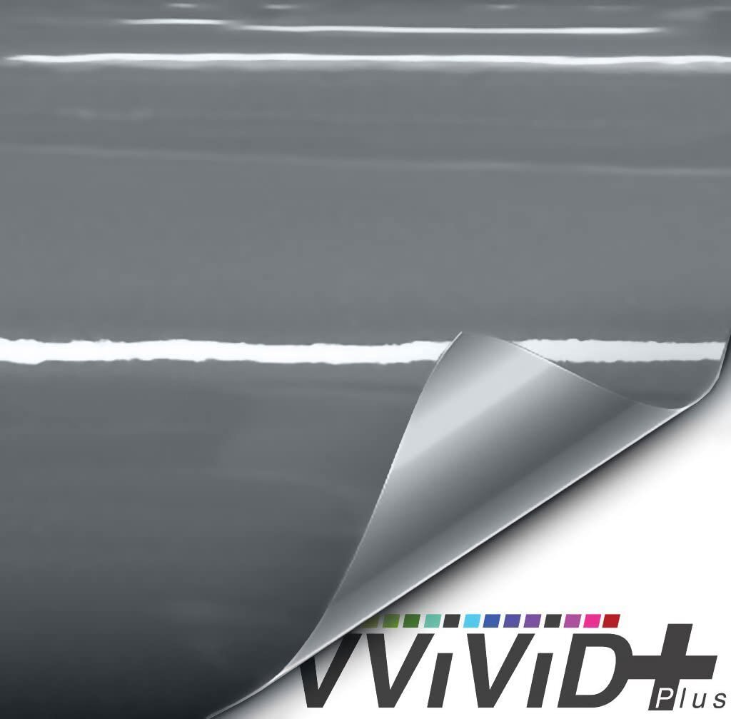 VVivid 2020 Vvivid+ Gloss Nardo Gray Vinyl Car Wrap Film | V287