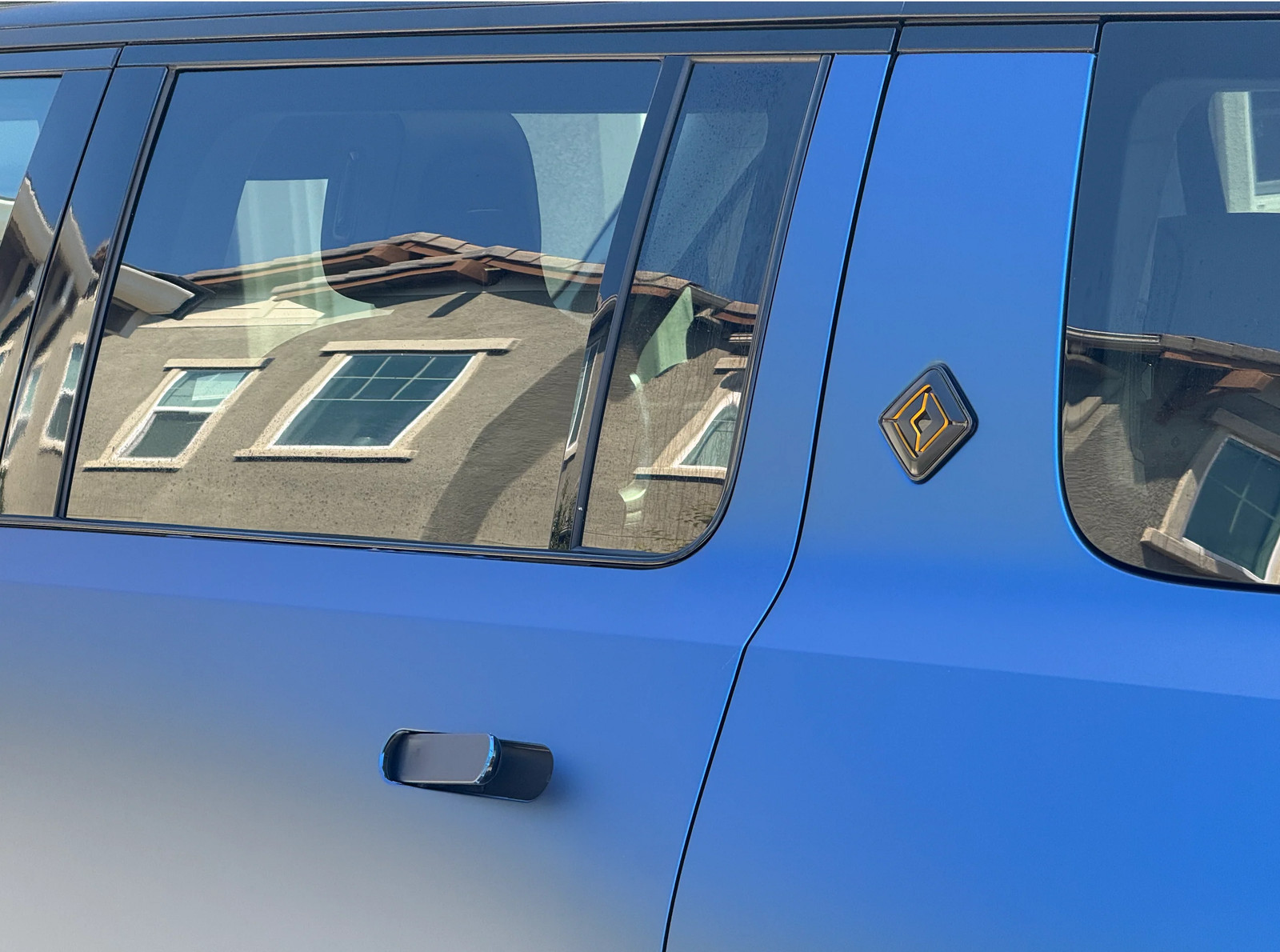Matte Magic Flame Dark Blue Color PPF