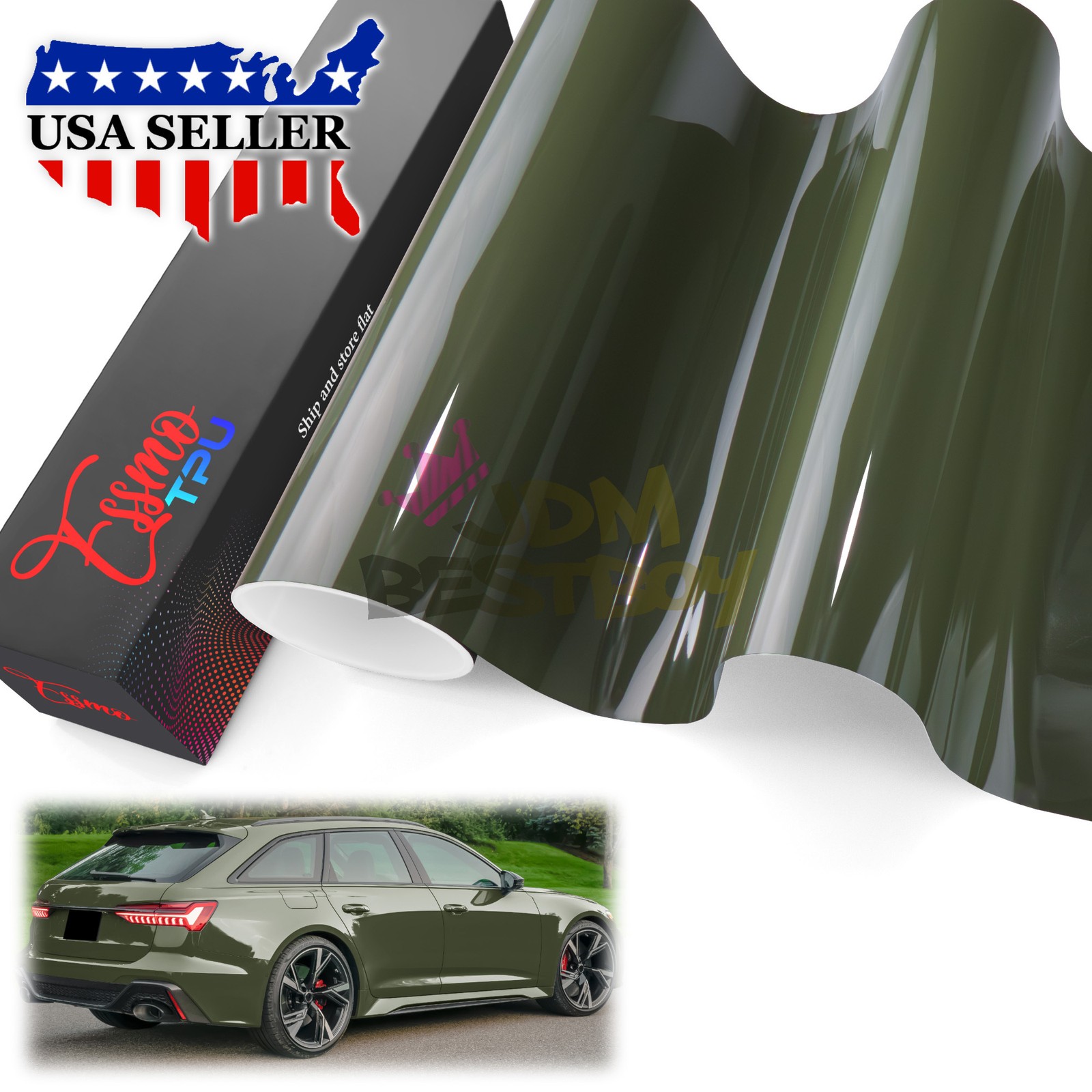 TPU Color Gloss PPF Paint Protection Film Dry Wet Apply Vinyl Wrap Auto Hybrid