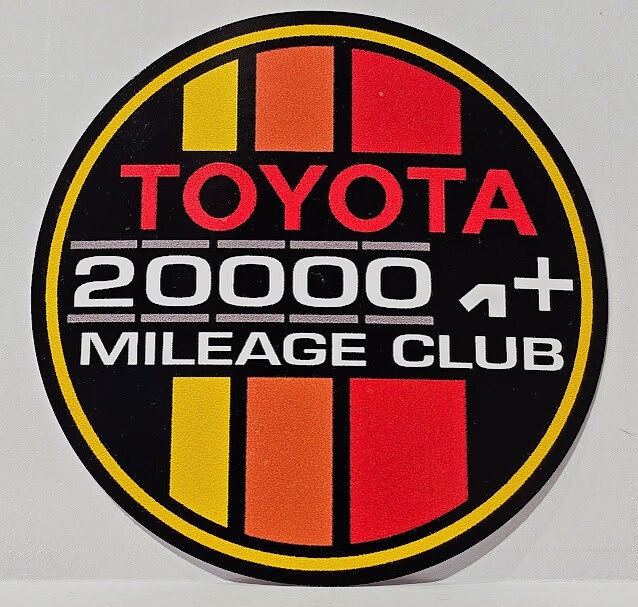 Toyota Decal 200k High Miles Club SR5 4X4 4Runner TRD Tundra Fj Cruiser Tacoma