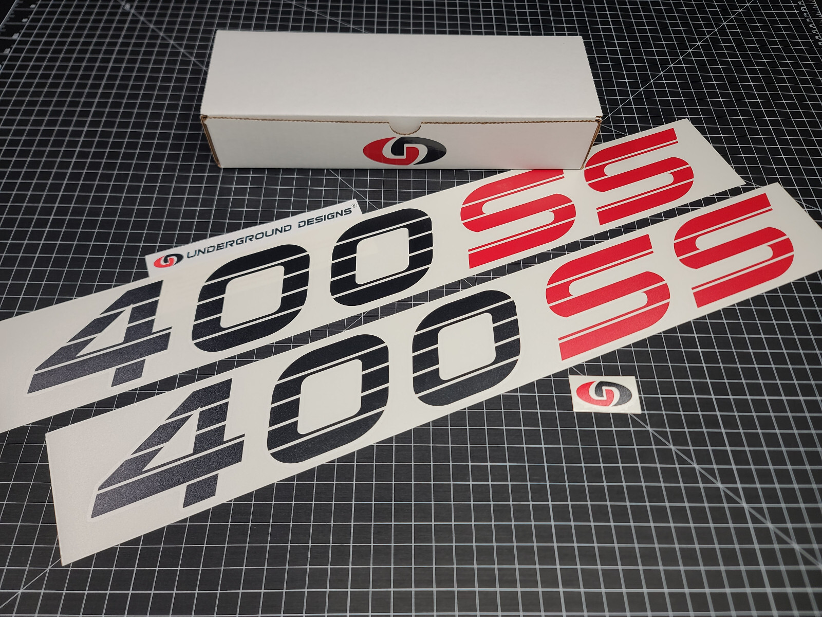 400 SS Decals (2pk) Truck Bedside Racing Stickers Fits 1990-1993 Chevy Silverado