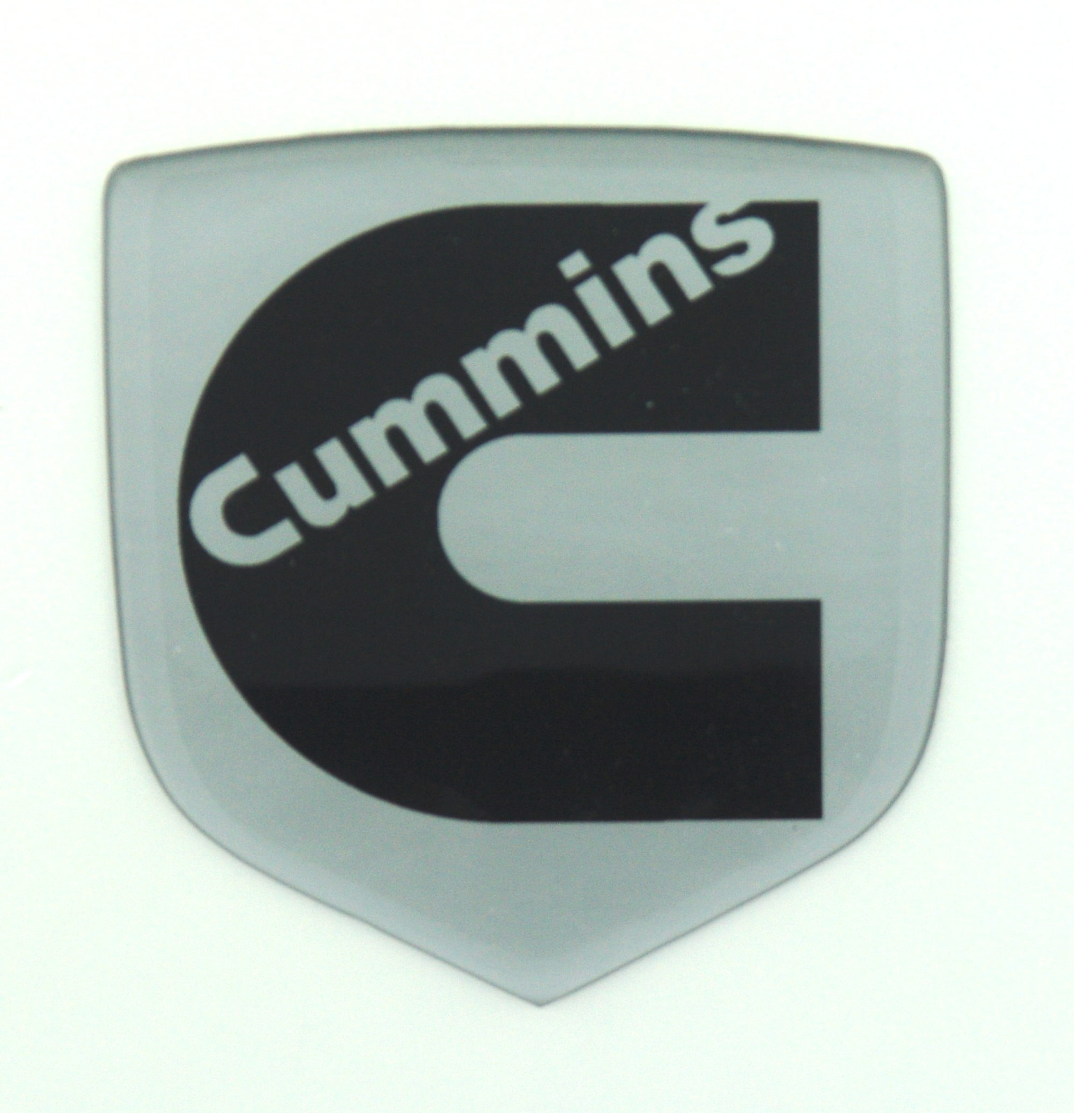 GRILLE EMBLEM fits RAM DIESEL 2006-2010 SILVER/BLACK C