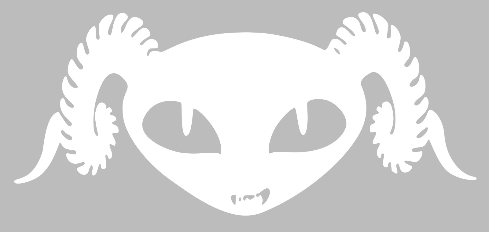 Puscifer logo alien head decals | Waterproof vinyl decals | 3″ or 5″, 7 Colors