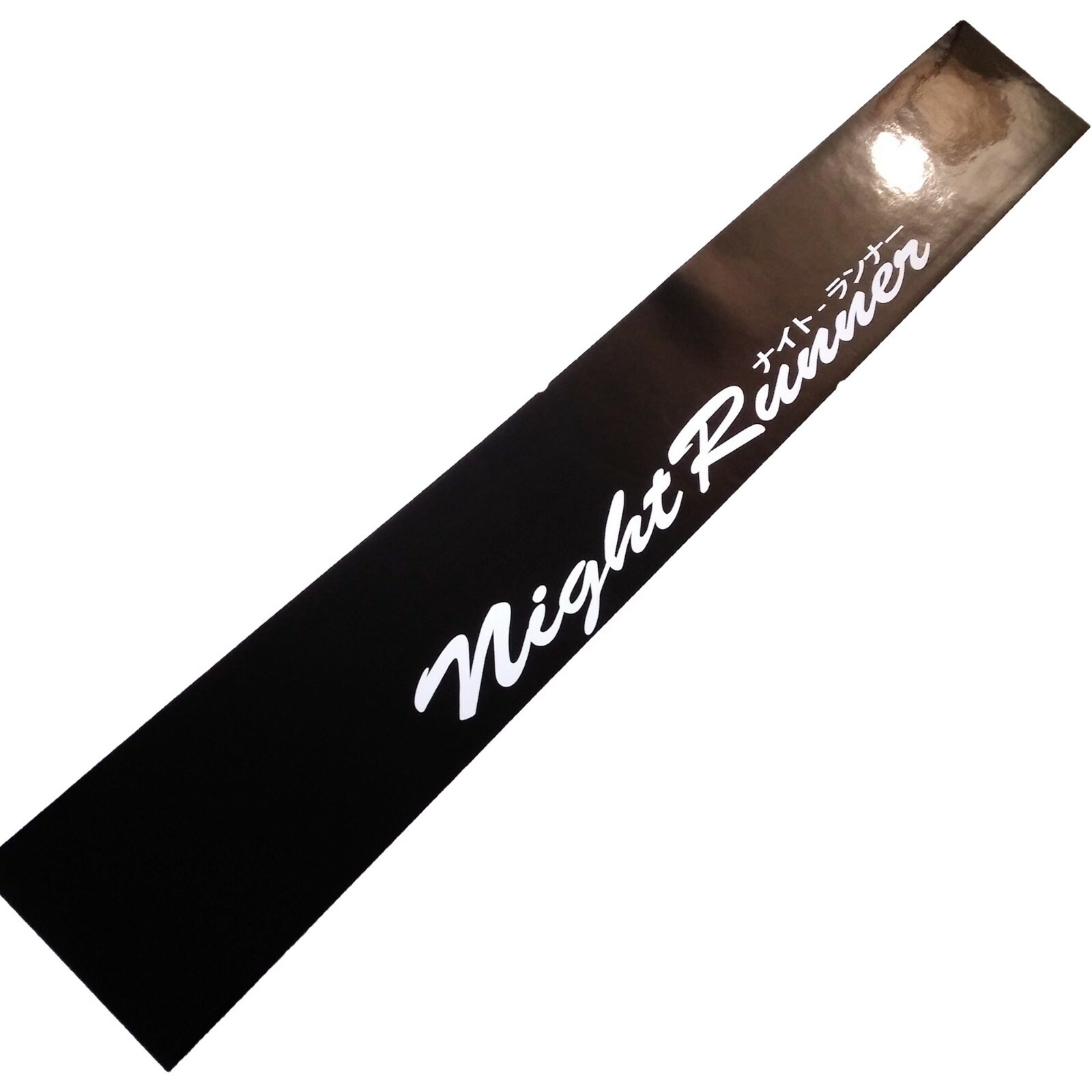 Night Runner Windshield Sun visor Strip Decal Car Sticker Banner stance kanji