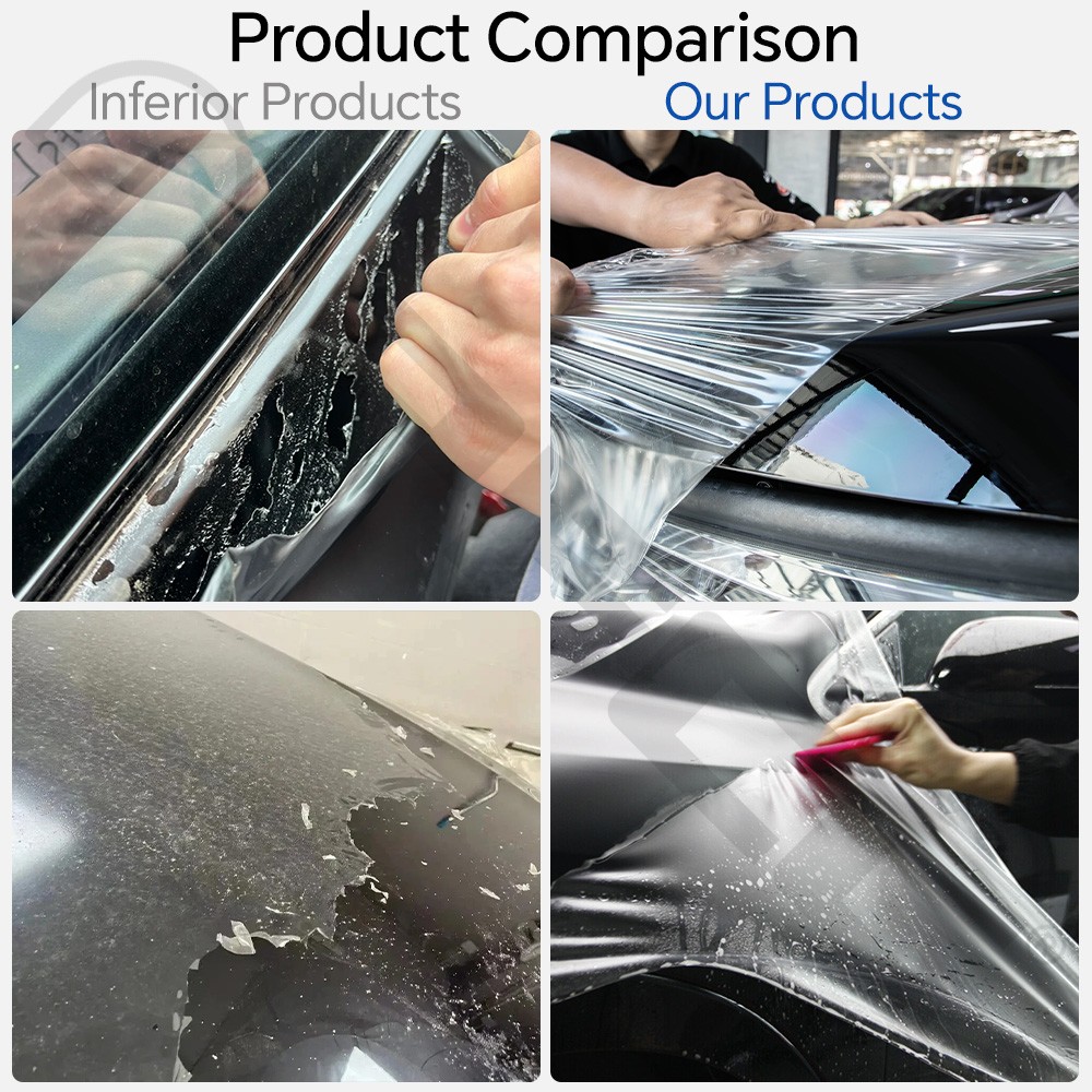 For Volvo XC60 2022-2024 Precut Paint Protection Film Clear Bra PPF Gloss TPU