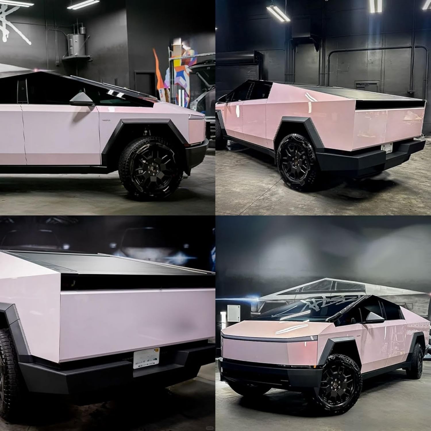 Tesla Cybertruck DIY PPF Paint Protection Film Wrap Color Change PreCut Kits