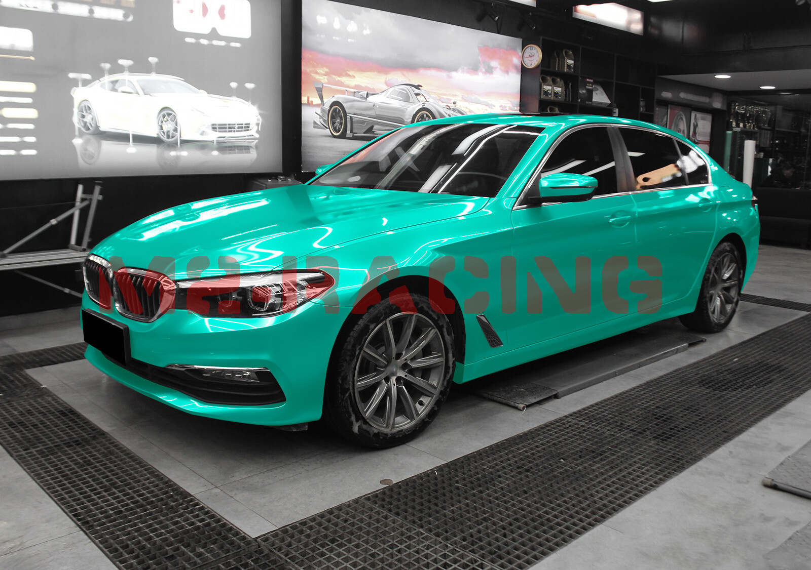 Gloss Metallic Teal Candy Decal Car Vinyl Wrap Film Sticker Sheet Sparkle DIY