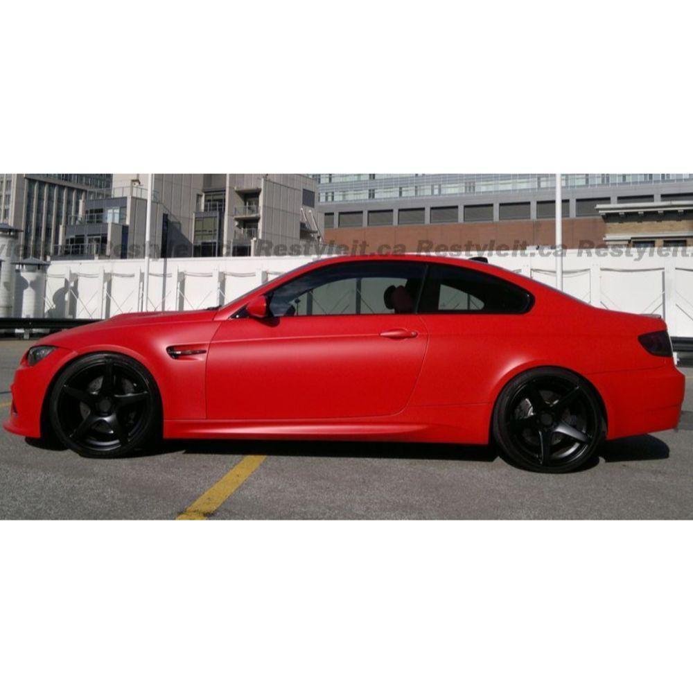 Avery Dennison SW900 Supreme Satin Carmine Red Vinyl Car Wrap Film | 438-O