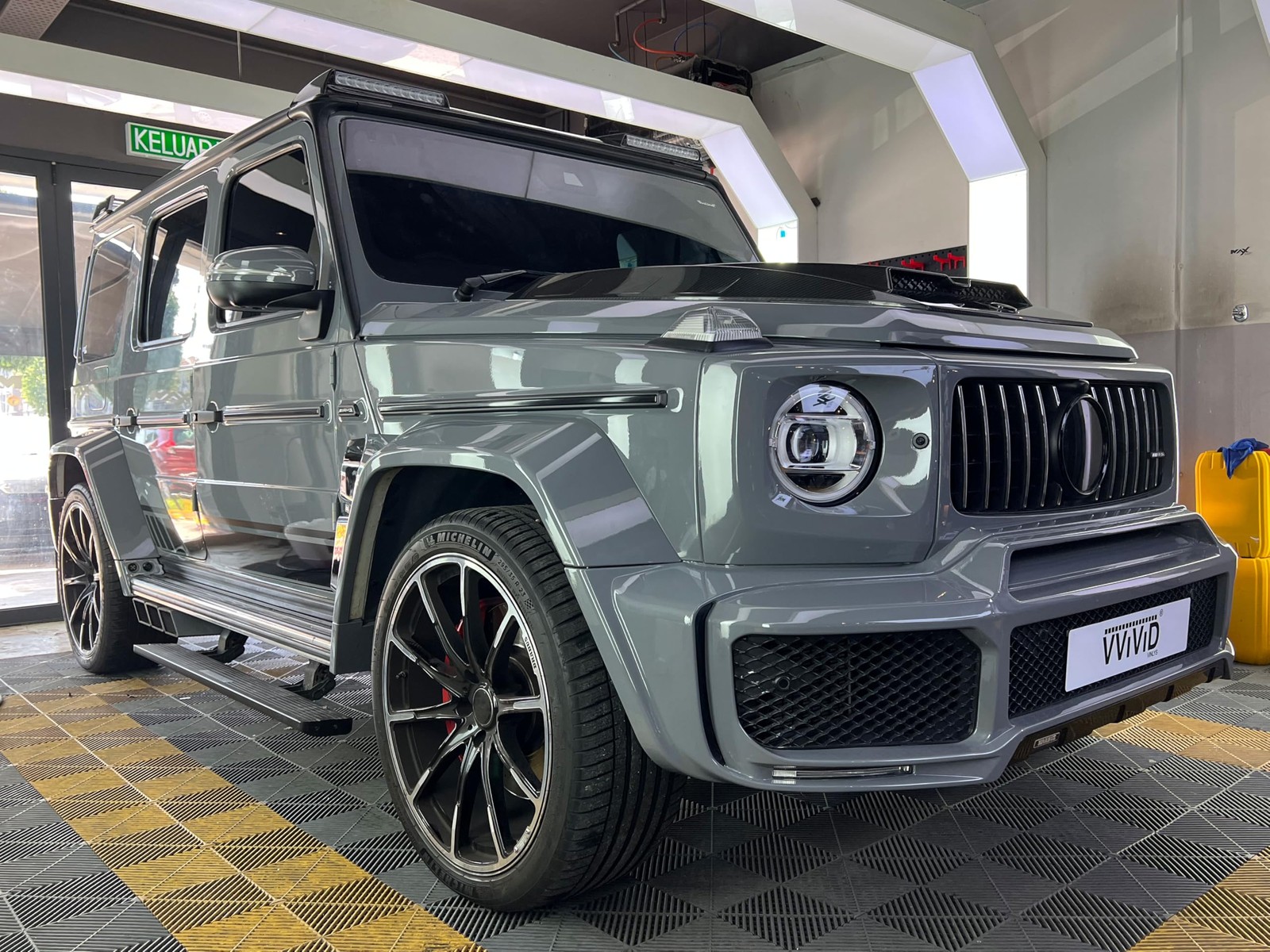 Vinyl Car Wrap Ultra Gloss Nardo Dark Grey 15ft x 5ft Film Roll VViViD+