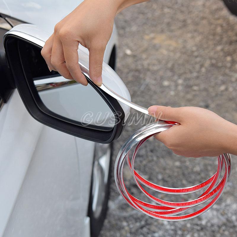 Car Chrome Door Window Bumper Side Body Trim Molding Strip Decal Protector 9.8ft