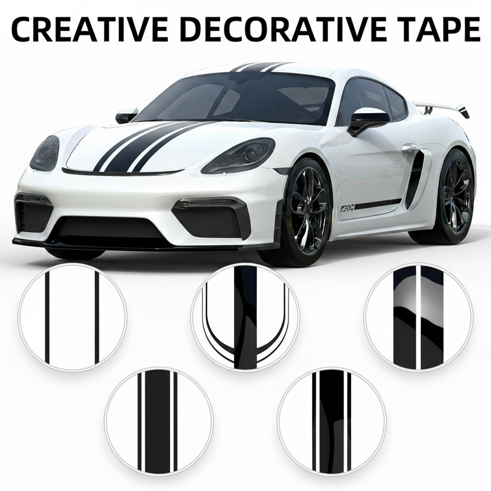 Share Gloss Black Vinyl Wrap for Chrome Delete 4in x 30 Car Window Trim Blackout