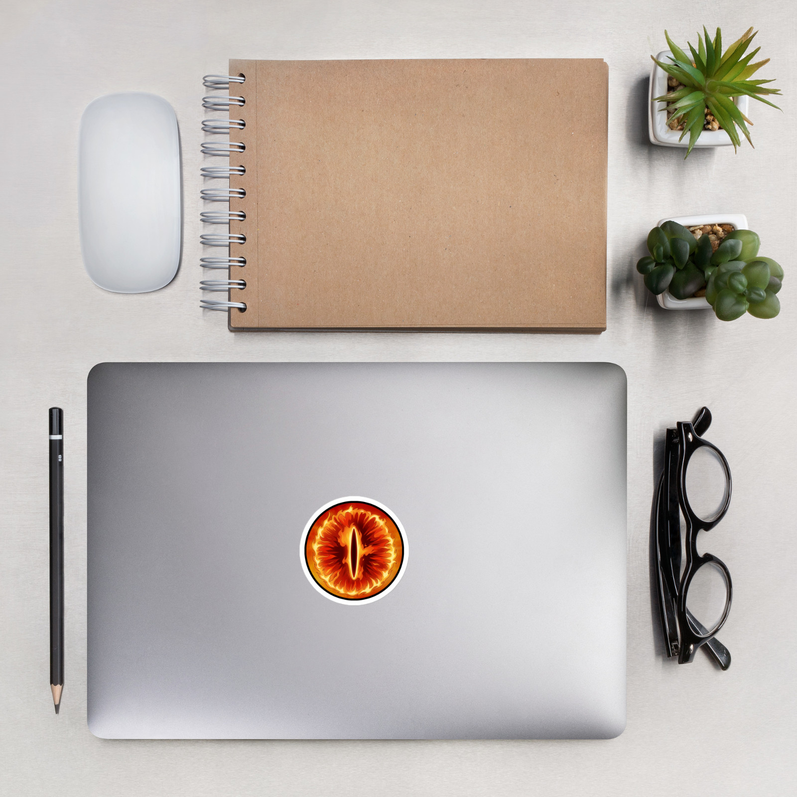 3 Inch INDOOR OUTDOOR Eye of Sauron Sticker Decal