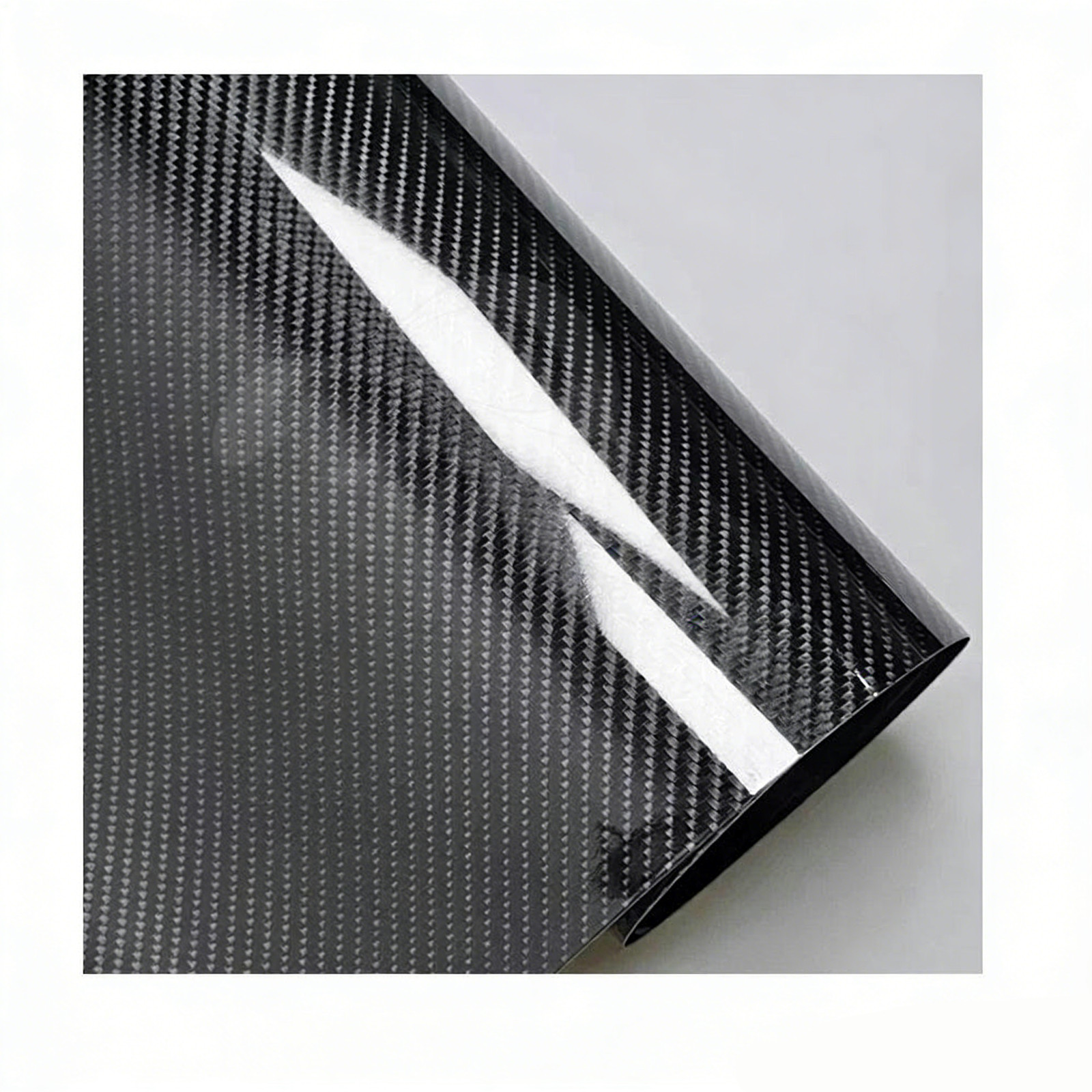 Premium Forged Carbon Fiber Vinyl Film Wrap Gloss Satin Matte Black Sticker Deca