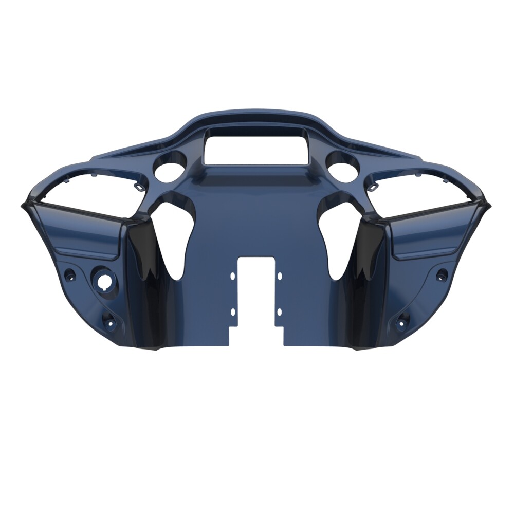 Midnight Blue Inner Fairing Glove Box Doors For 15+ Harley Road Glide FLTRX