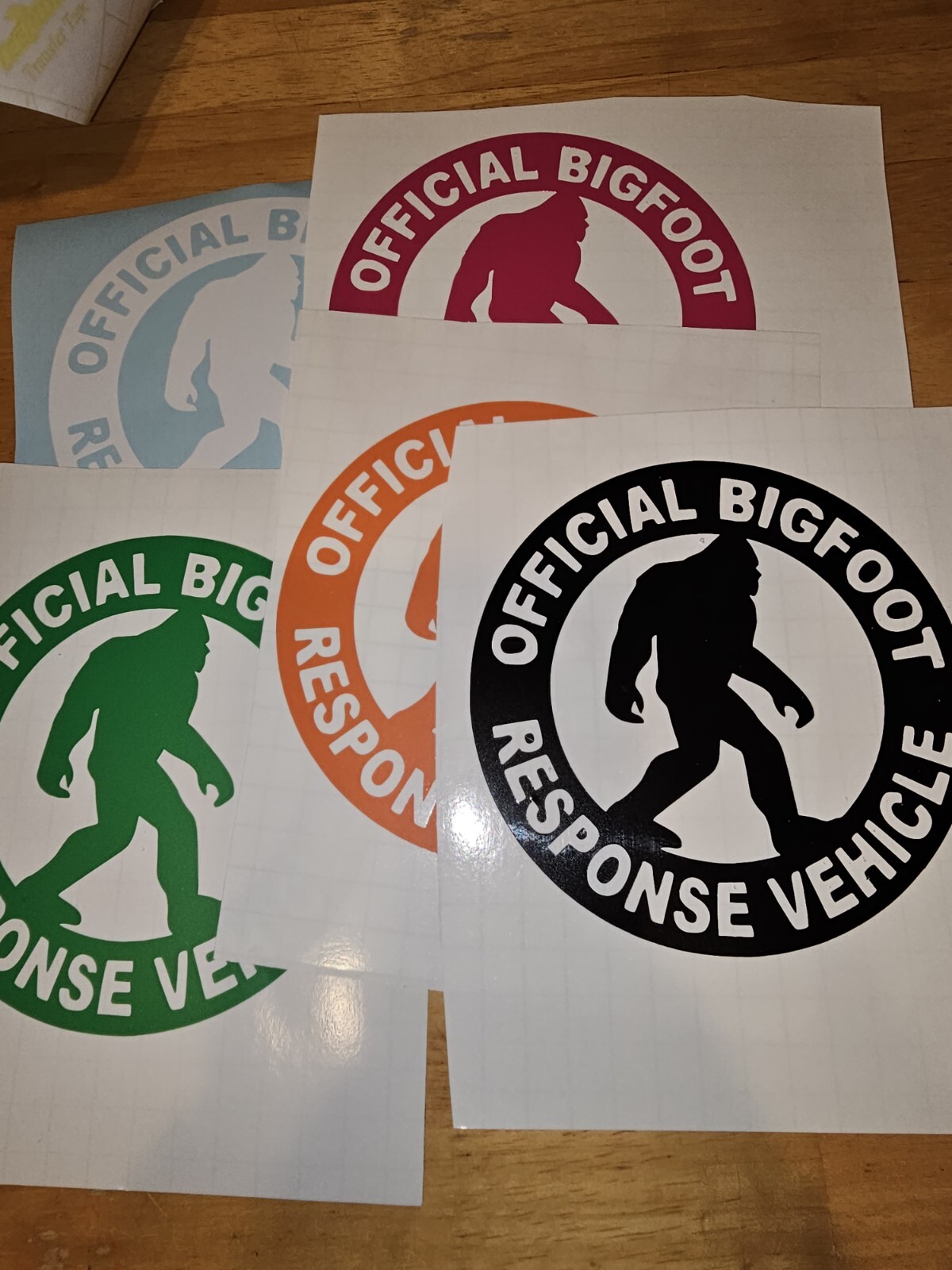 Bigfoot Search vinyl sticker funny decal for car window! Your Choice Of Color!