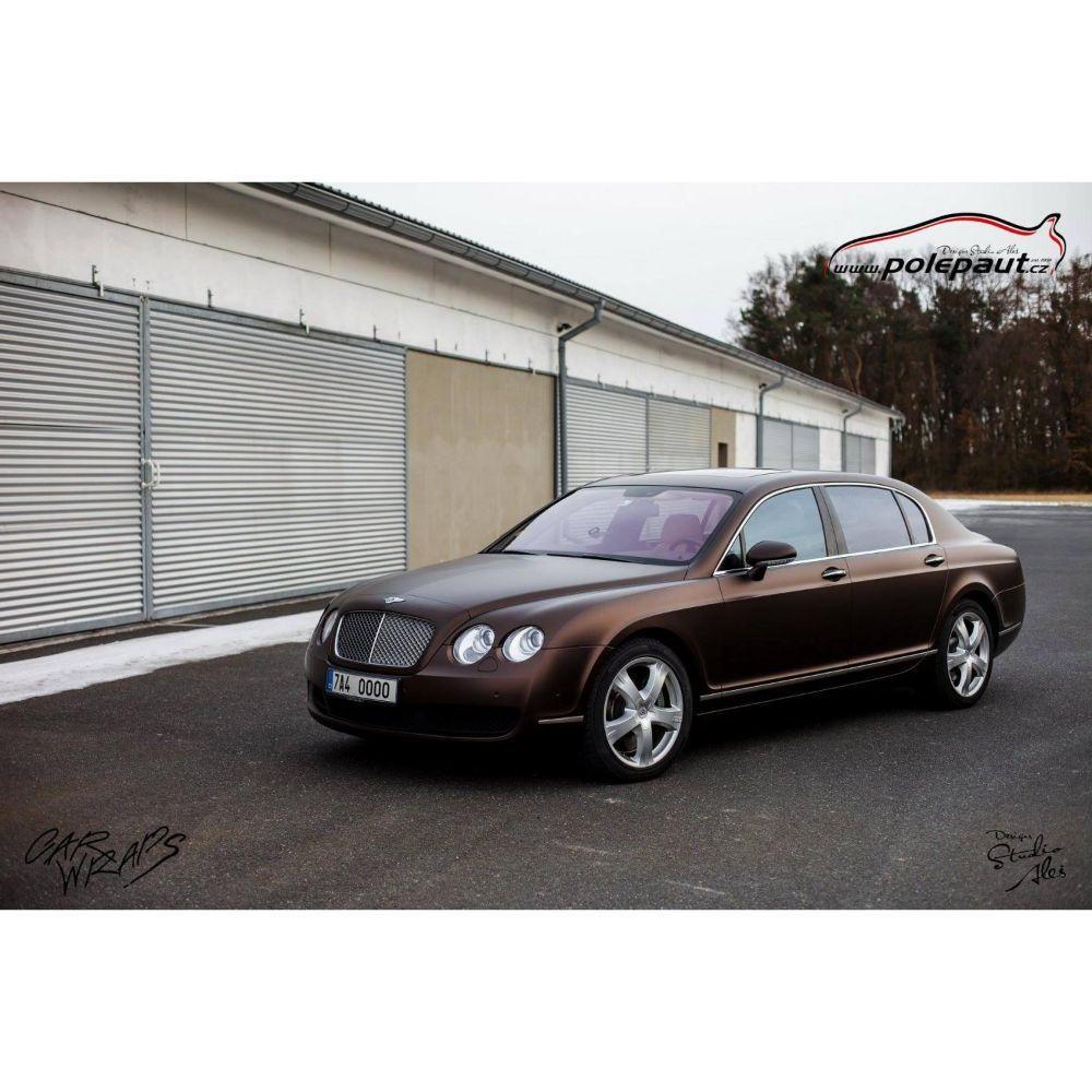 KPMF K75400 Matte Java Brown Metallic Vinyl Car Wrap | K75543
