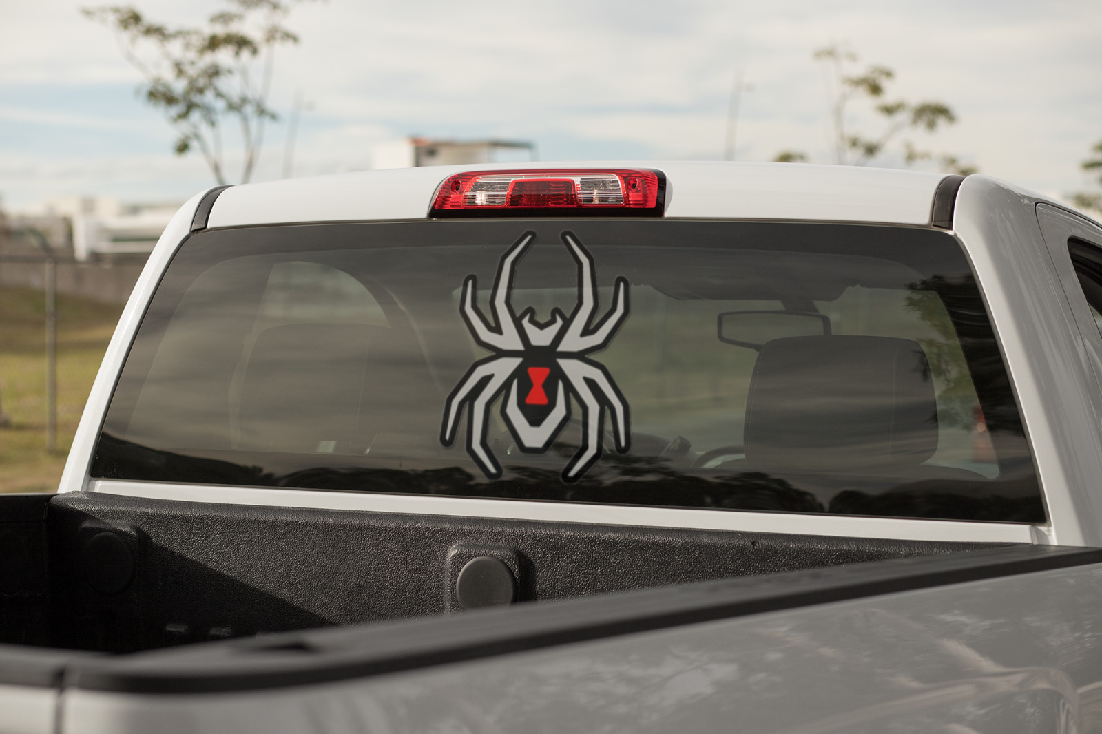 BLACK WIDOW SPIDER Window Vinyl Decal Laptop Phone Bumper Sticker MULTIPLE SIZES