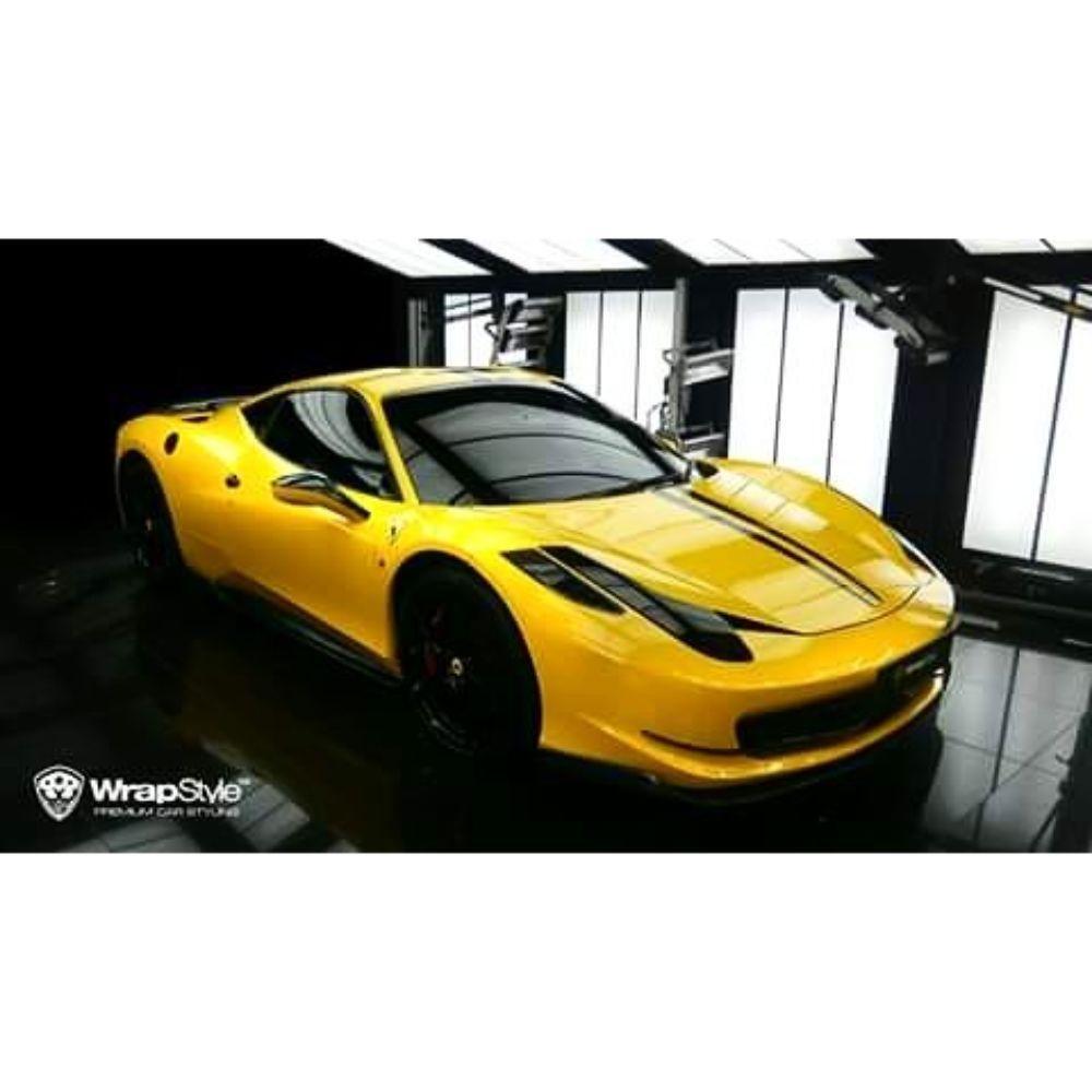 Avery Dennison SW900 Supreme Gloss Dark Yellow Vinyl Car Wrap Film | 249-O